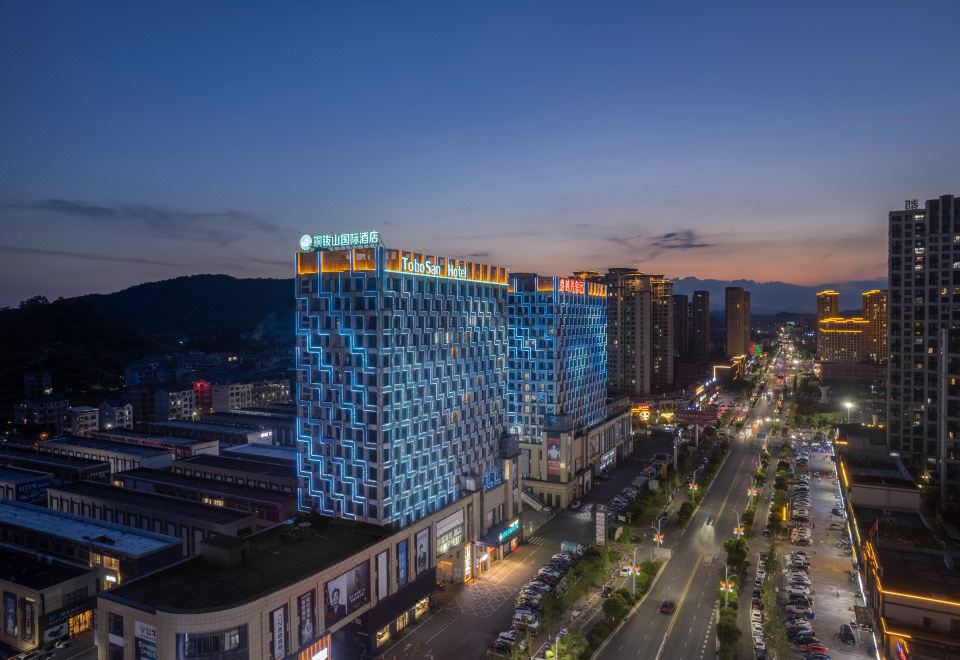 铜钹山国际酒店外景图