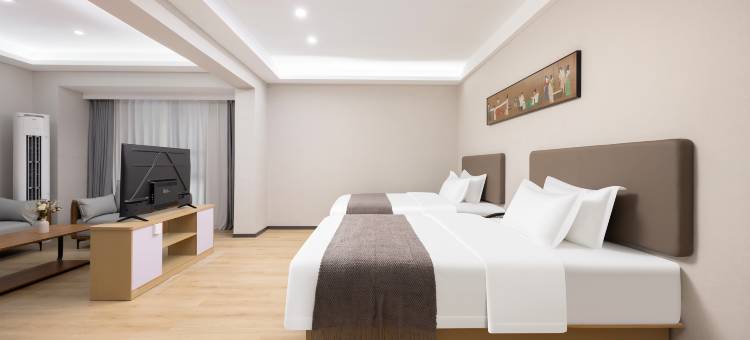 余悦丽致酒店(新乡河师大万达广场店)图片