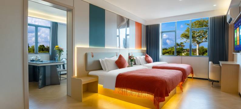 程枫智享美宿(佛山西站沙堤机场店)图片