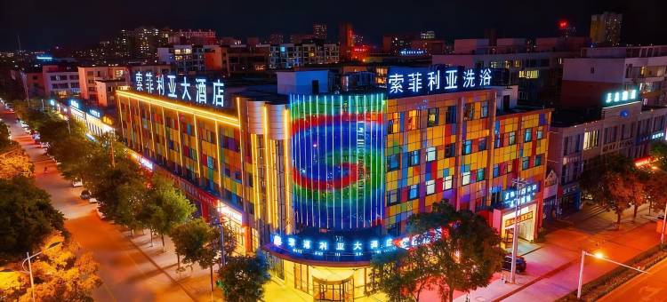 定边索菲利亚大酒店(定边火车站时代广场店)图片