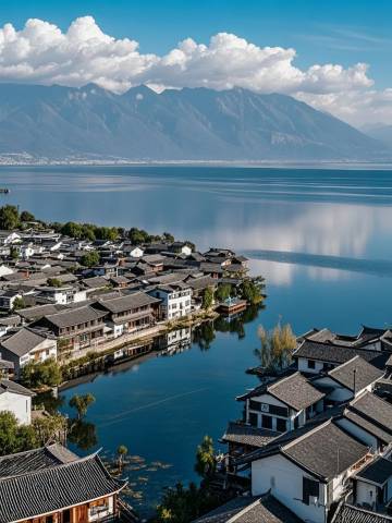 大理春与溪长・VIEWS 露台观海客栈(双廊风景区玉几岛店)