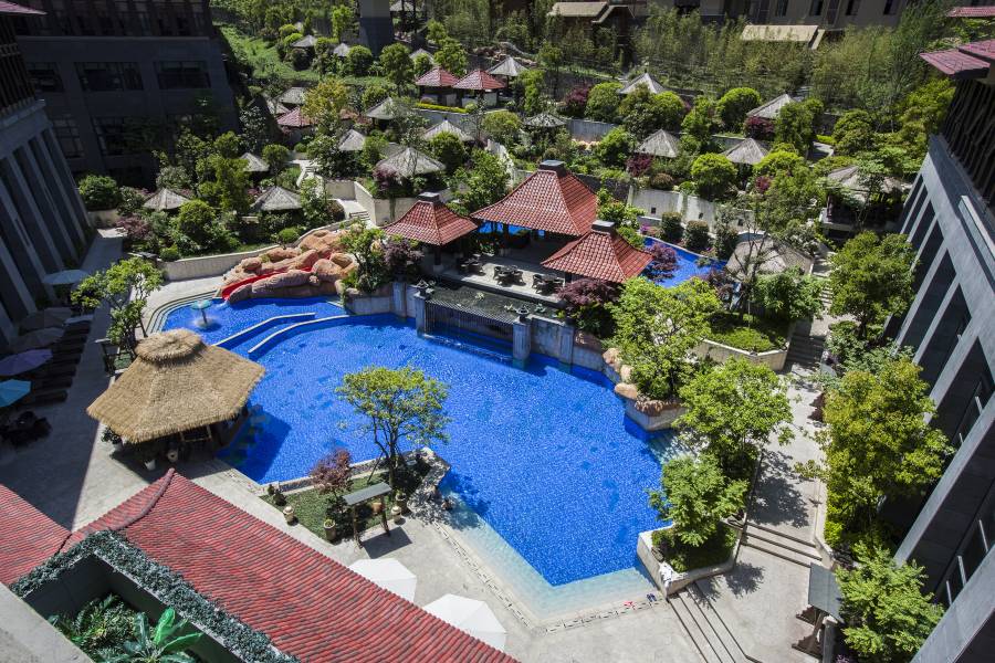 杭州臨安湍口眾安氡温泉度假酒店