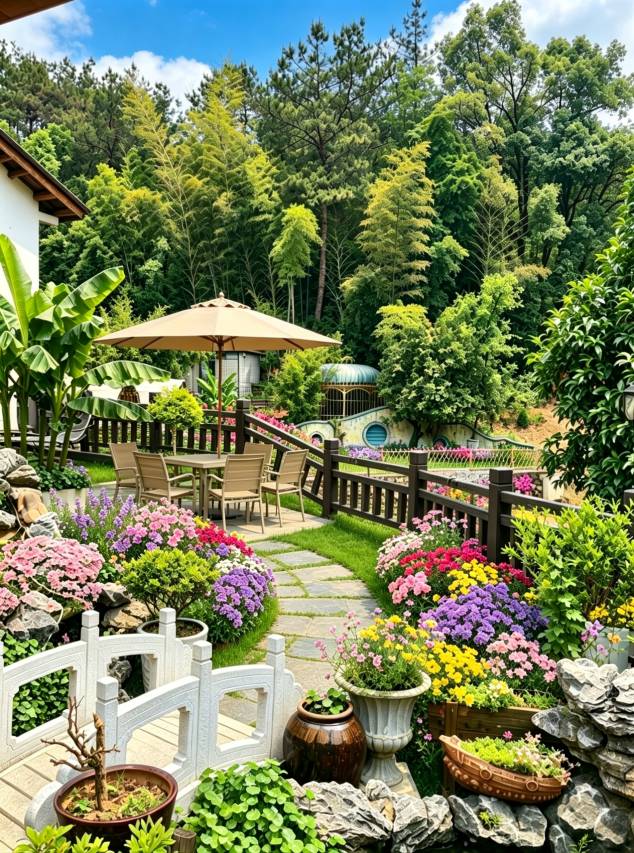 寻见·爱韶说丨红太阳升起之地丨山景花园庭院式民宿(韶山景区店)