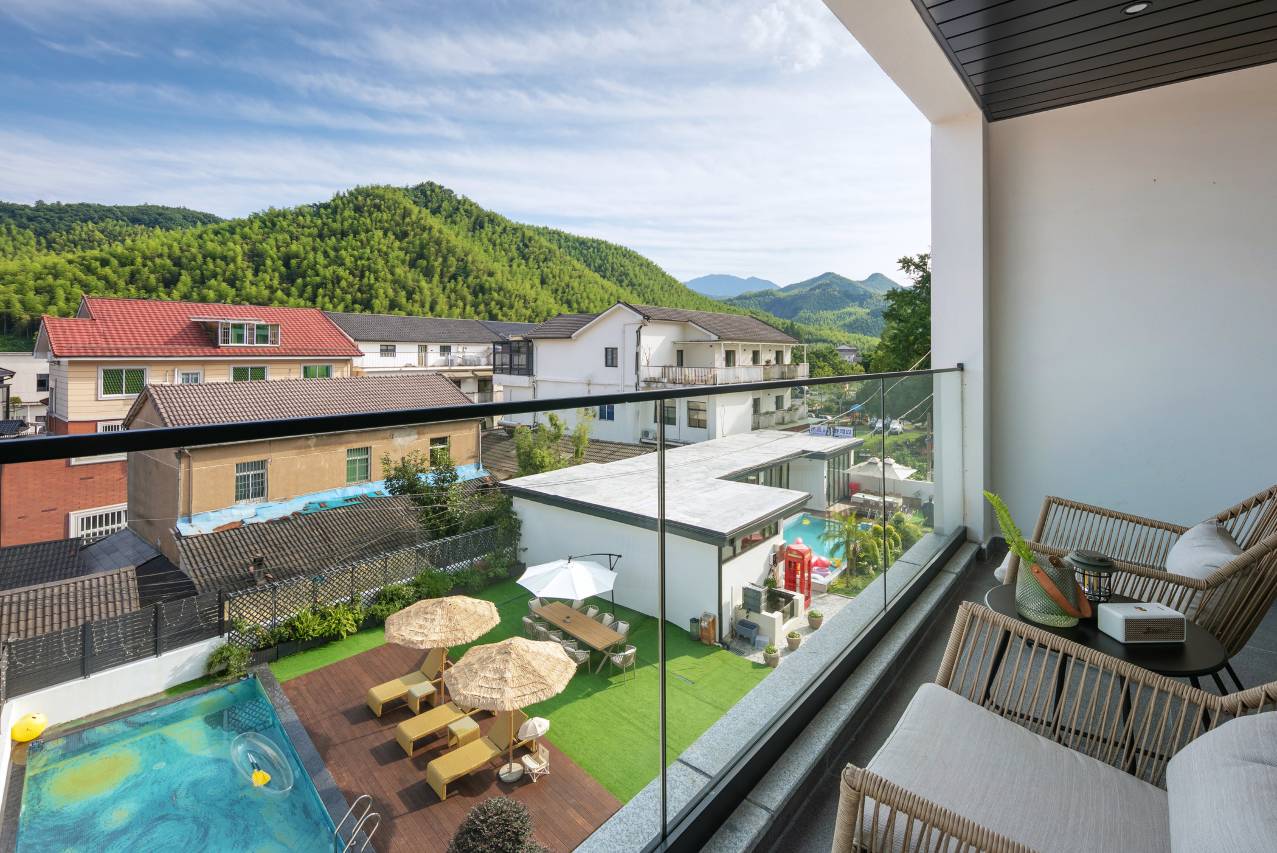 安吉愚舍·溯溪星空泳池亲子度假美宿(余村两山景区店)图片