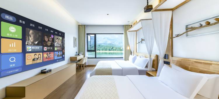 悦享·栖景Horizon揽湖露台影音美宿(雅女湖店)图片