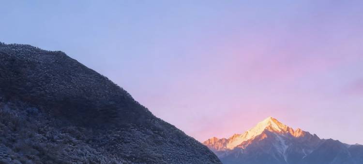 九寨沟•暮山图片