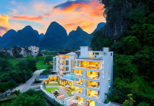 阳朔遇山乡舍店（遇龙河景区骥马码头店）外景图