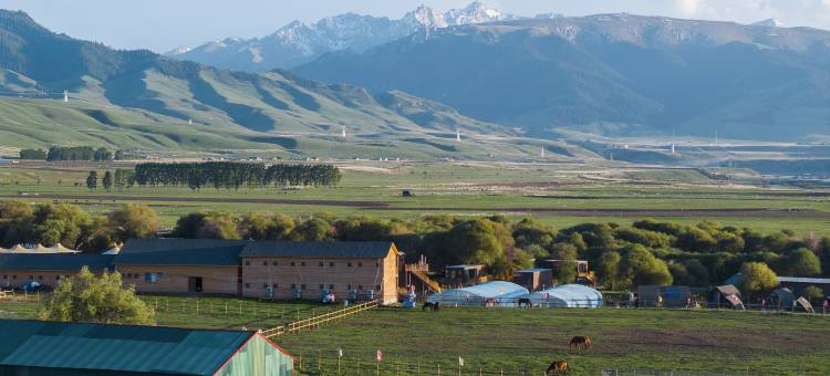 昭苏县望湖庄园度假区图片