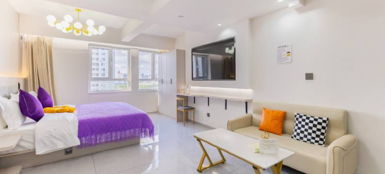 合悦观海影音酒店(烟台大学国际博览中心店)图片