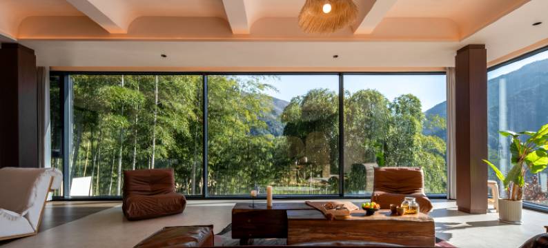 只越·竹林丨Zhi Yue·安吉私汤温泉云端峡谷观景设计师美宿图片