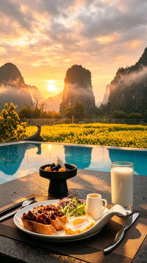 缦云东方隐奢Hidden luxury vacation山水宋韵私汤酒店(遇龙河店)