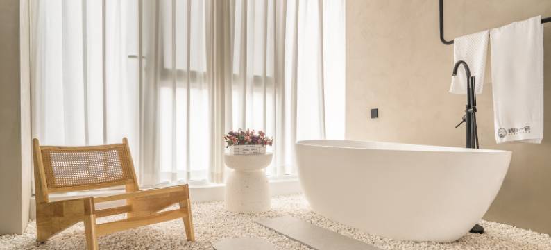 栖海一宿·伴山观海轻奢度假美宿(青岛崂山风景区流清河沙滩店)图片