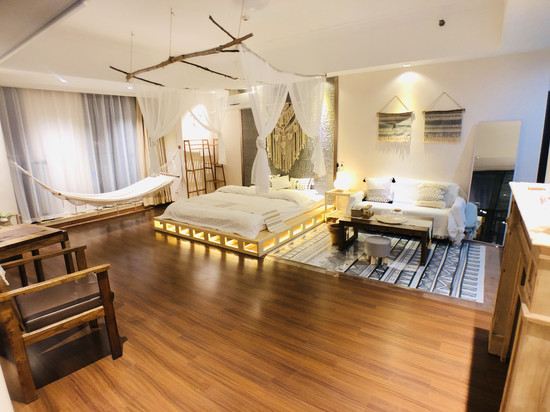 莆田简宿|PTEasy•高空夜景View轻奢设计民宿(城厢区万达广场店)