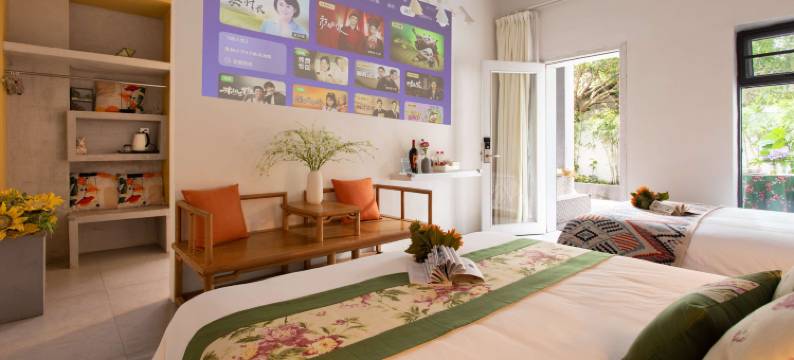 深圳一棵花树正好开民宿图片