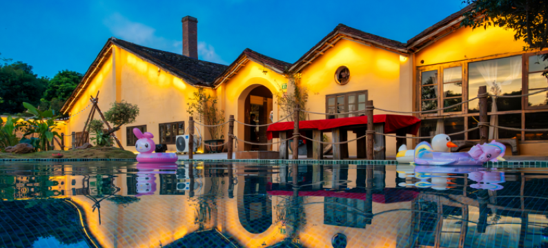 广州从化被艺术家亲吻的一凡鸣舍图片