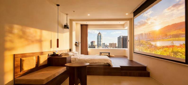 秀和·影音丨TheBeautyofTheEast设计师民宿(渤海大学万达店)图片