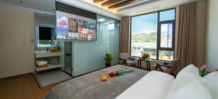 藏亭纳苑Auspicious·藏艺空间丨雪山映月观景度假民宿图片