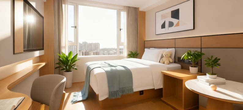 邀住·S智能酒店(武汉江汉路步行街同济医学院附属协和医院店)图片