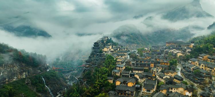 望仙谷仰仙村图片
