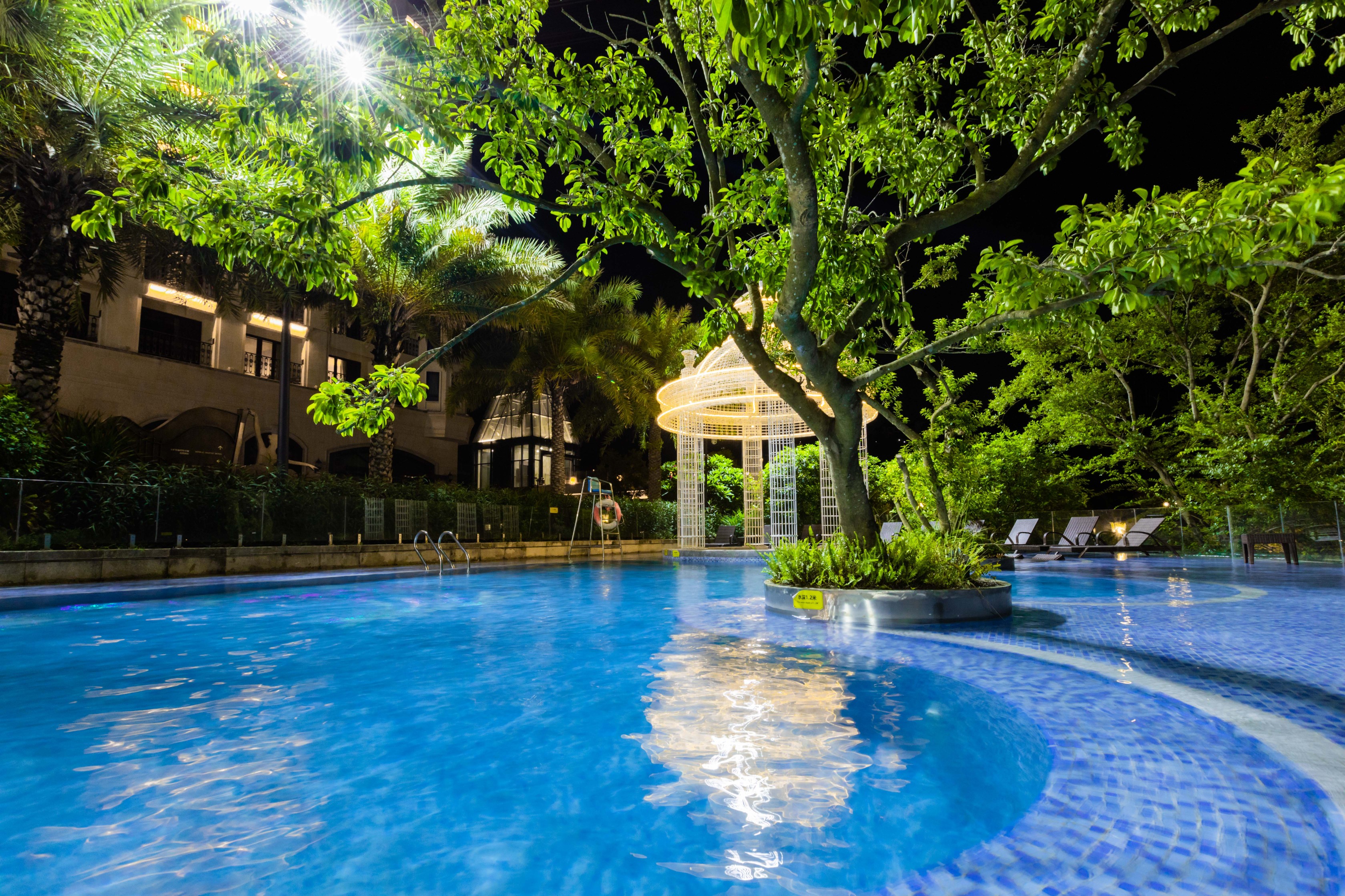 Grand LAN Resort Huizhou Minmetals Hallstatt hotelOver view