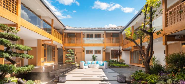 悦豪丨空间美学艺术设计师私人度假庭院(丽江大水车店)图片