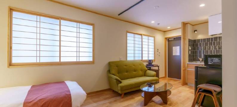 羽田直通/步行至浅草/1室1厅/独立卫浴/32㎡/Max5人(Direct access from Haneda / Walk to Asakusa/1BR+living room/Private bathroom/Up to 5 guests)图片