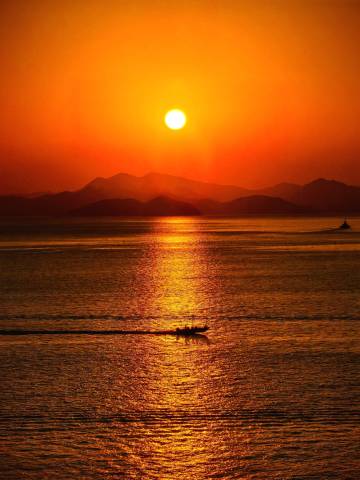 阿卡那拉·橘子海日落美宿图片