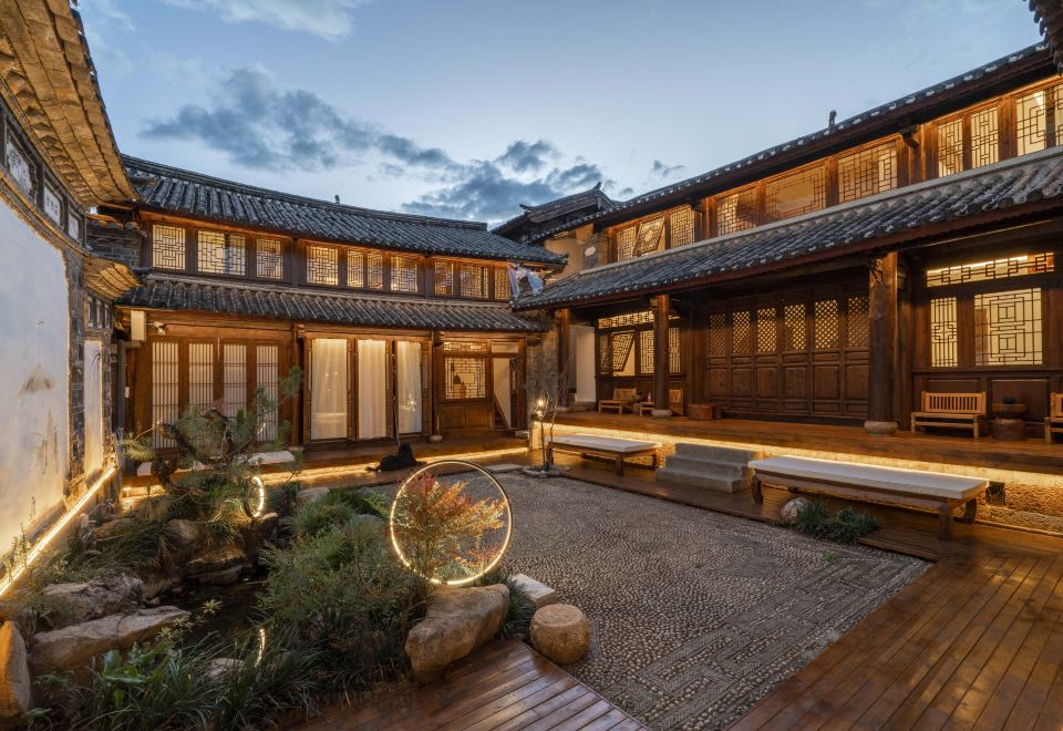 丽江维摩静舍客栈外景图