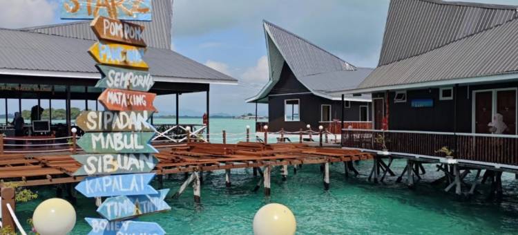 仙本那星星美亚水屋(Starz Water Village)图片