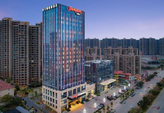 河源客家文化公园希尔顿欢朋酒店外景图