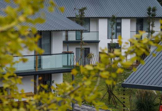 唐雀溪私汤睡眠民宿外景图