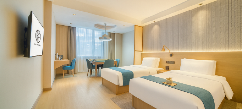 五悦•悦心·Business Audio Visual 酒店(第七中学吾悦广场店)图片