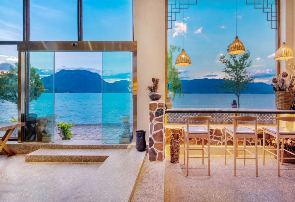 Lugu Lake Scenic Area Shuitian Yishe Loft Lakeview Vacation Apartment over view