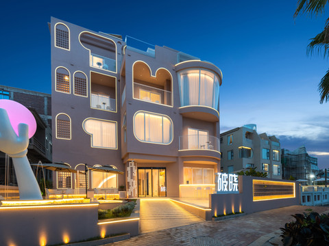 破晓270°Sea View泳池海景美宿(湄洲岛妈祖祖庙莲池澳沙滩店)