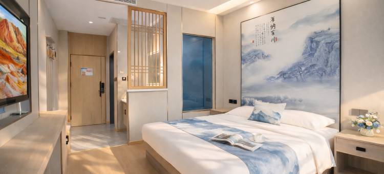 悦客尚景丨釉彩河西・TECH智能・东方艺境奢品酒店(七彩丹霞景区店)图片