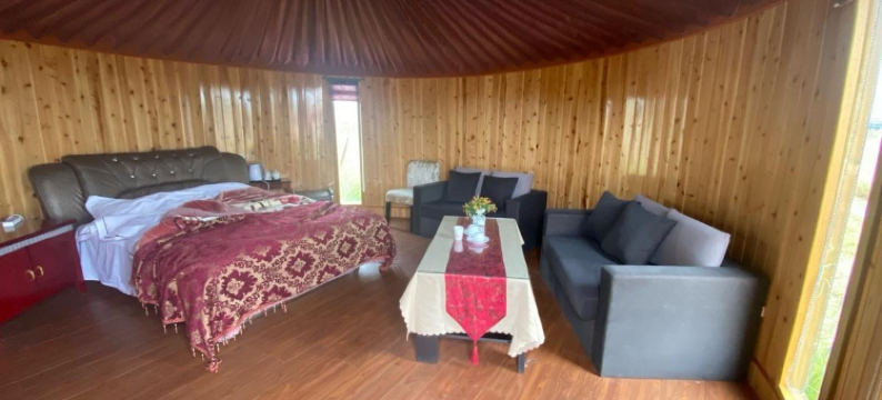 若尔盖黄河九曲水景湾山庄图片