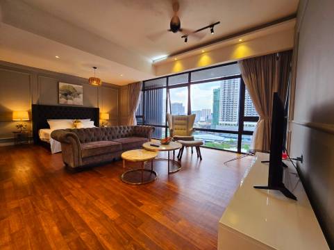 位于小印度的1卧室公寓-798平方米|带1个独立浴室(Anggun KLCC 1BR @KL City monorail Netflix 1CP)