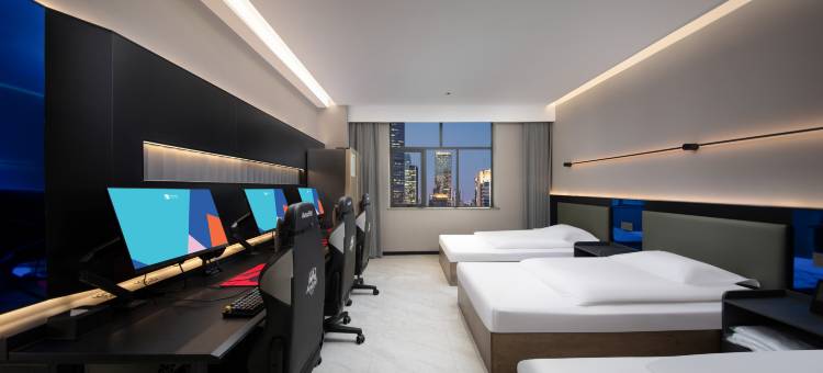 爱电竞酒店(郑州CBD会展中心十里铺地铁站店)图片