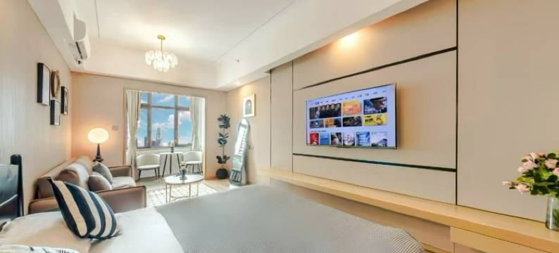 Crof·椿日微澜精品公寓(五四广场宁夏路地铁站店)图片