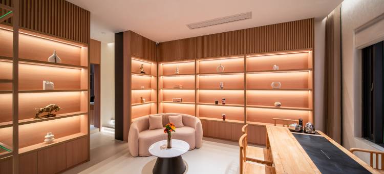 九华山初三·禅意|新中式设计师度假美宿(大愿文化园店)图片