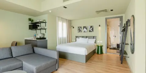 Grey l Studio Apartments Downtown Cairo Ouzonian House