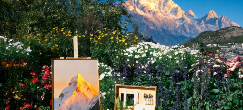 一生有你丨CafeCoCo日照金山·屋顶花园设计师民宿(古城大水车店)图片