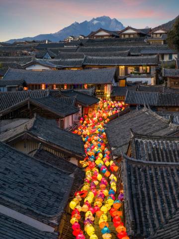 椿一Treene丨全景·设计师中古风度假庭院(丽江古城店)图片