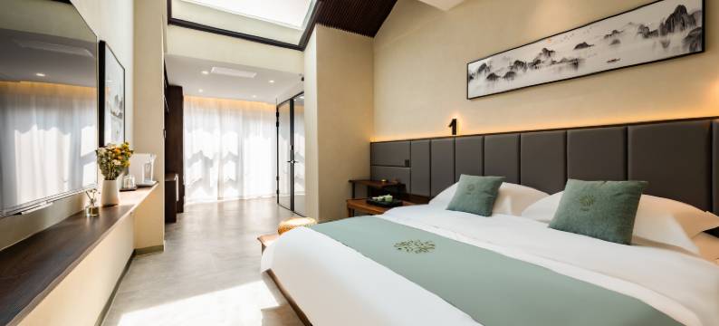 花筑·晓初丨山景美学设计师丨度假民宿酒店(泰山红门登山口店)图片