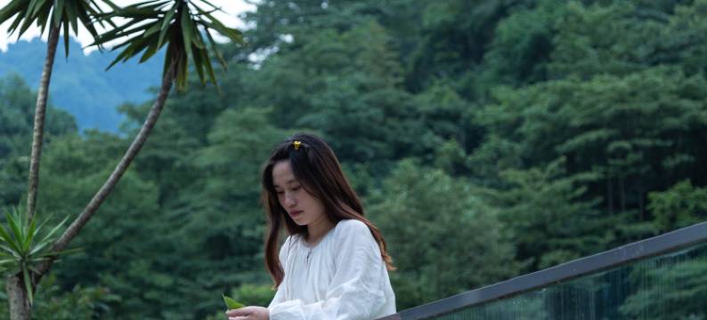 汀风橙色院子民宿(青城后山泰安古镇店)图片