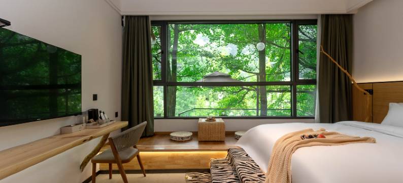 都江堰市财神山森野里私汤民宿(赵公山店)图片