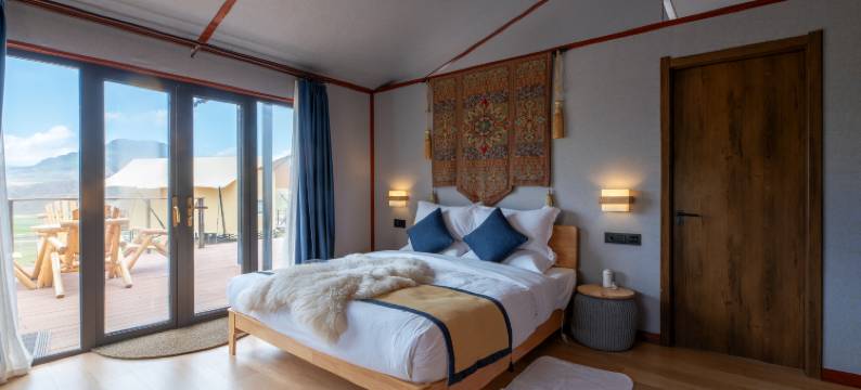 夏河甘加生态露营地图片