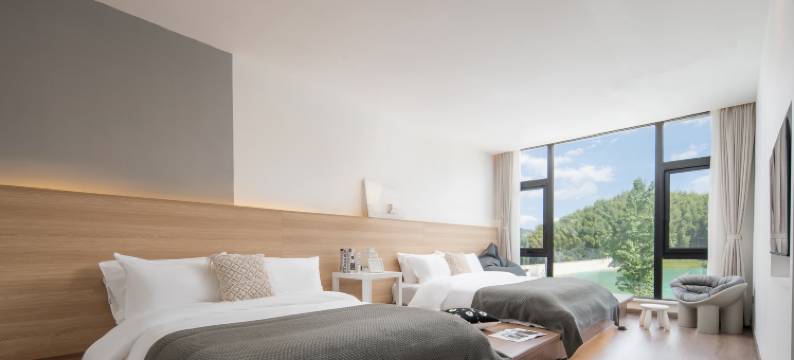 长兴暖竹·180°湖景度假Villa设计美宿图片