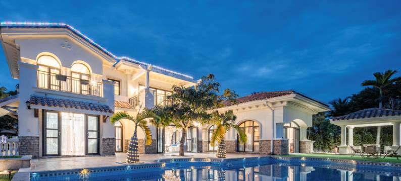 日光月光海边泳池院子(石梅湾店)图片