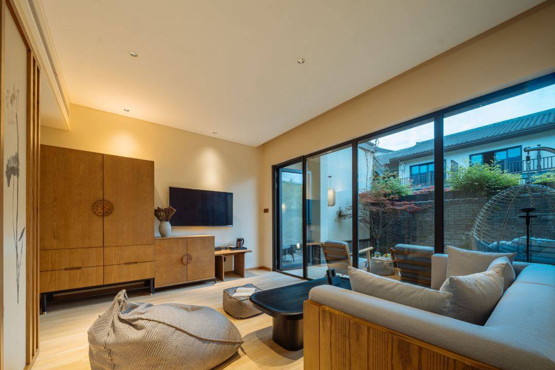 九华山心莲开美宿(大愿文化园南庄售票处店)图片